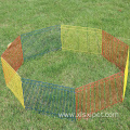 Foldable outdoor pet interactive pet game fence